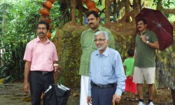 Kerala State Biodiversity Board Chairman Sri. Omman V Omman Visiting Kauthukapark